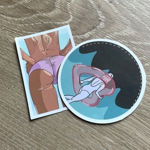 female sticker pack